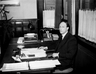 F. J. van Beeck Calkoen, burgemeester van Baarn, Bestanddeelnr 902-0293