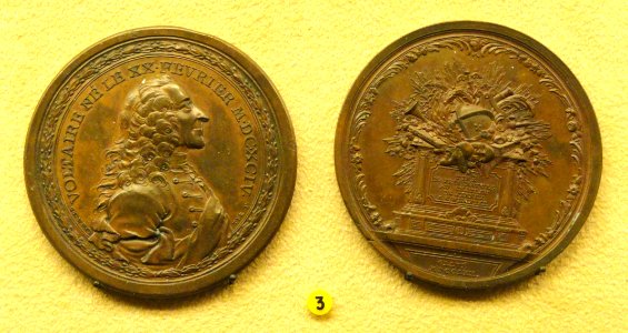 F. M. Voltaire, France, 1770, G. C. Waechter - National Museum of Finland - DSC04062