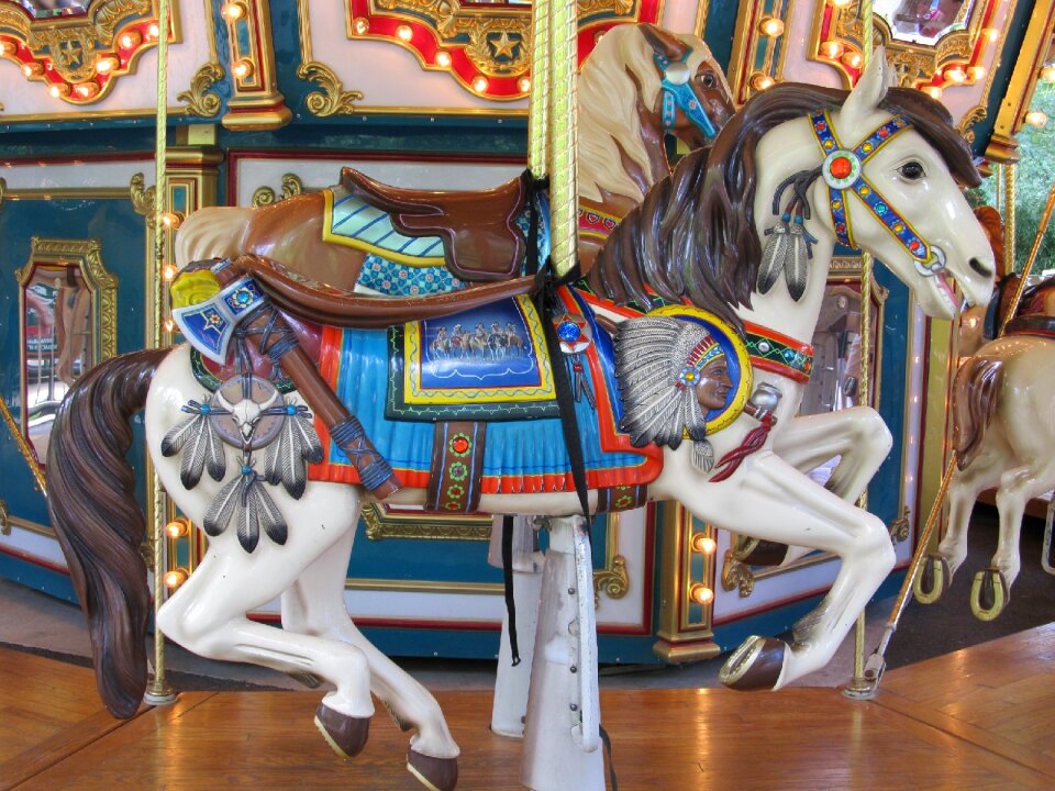 Vintage retro amusement