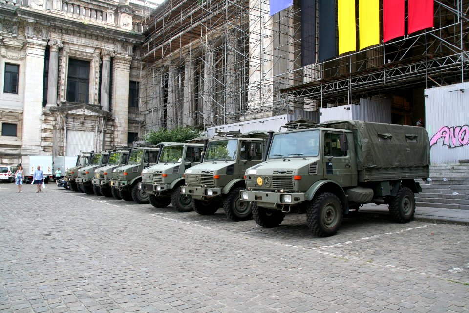 Fête nationale belge à Bruxelles le 21 juillet 2016 12