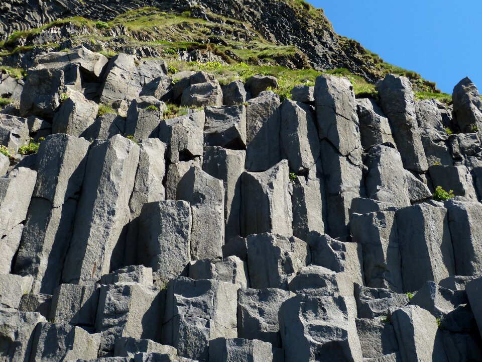 Mountain rock stone