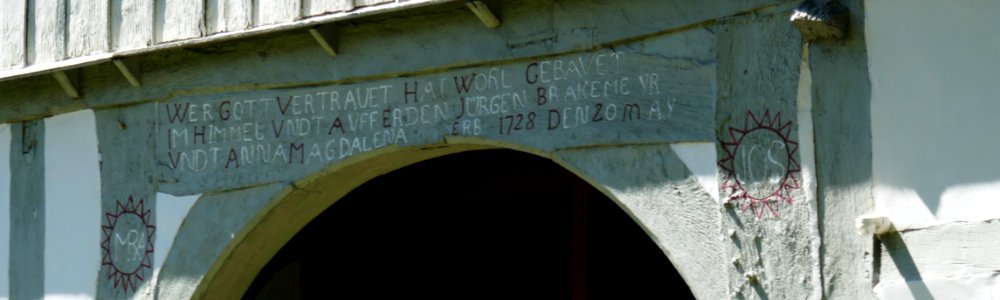 Fürstenberg - Wasserplatz 38 - Inschrift