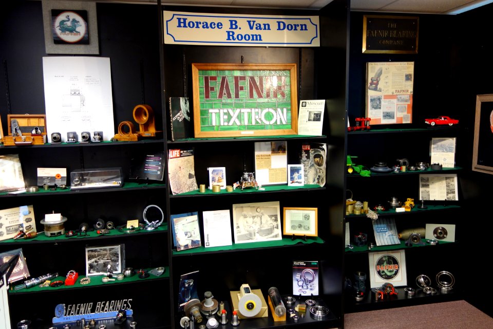 Fafnir Textron display - New Britain Industrial Museum - DSC09801
