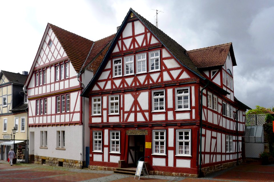 Fachwerkhäuser in Hofgeismar (1)