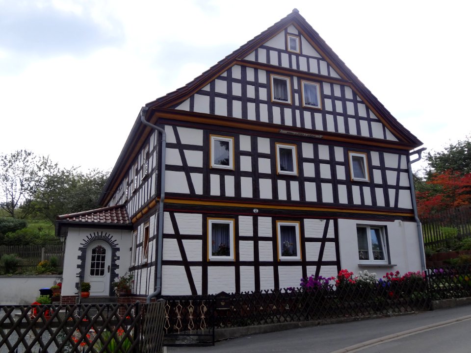 Fachwerkhaus in Laasen (Probstzella)