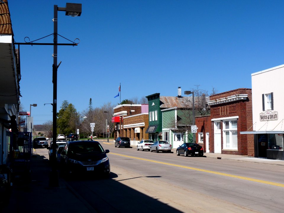 Fall Creek Wisconsin downtown