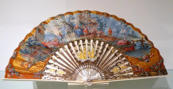 Fan, unidentified - Museo Nacional de Artes Decorativas - Madrid, Spain - DSC08374