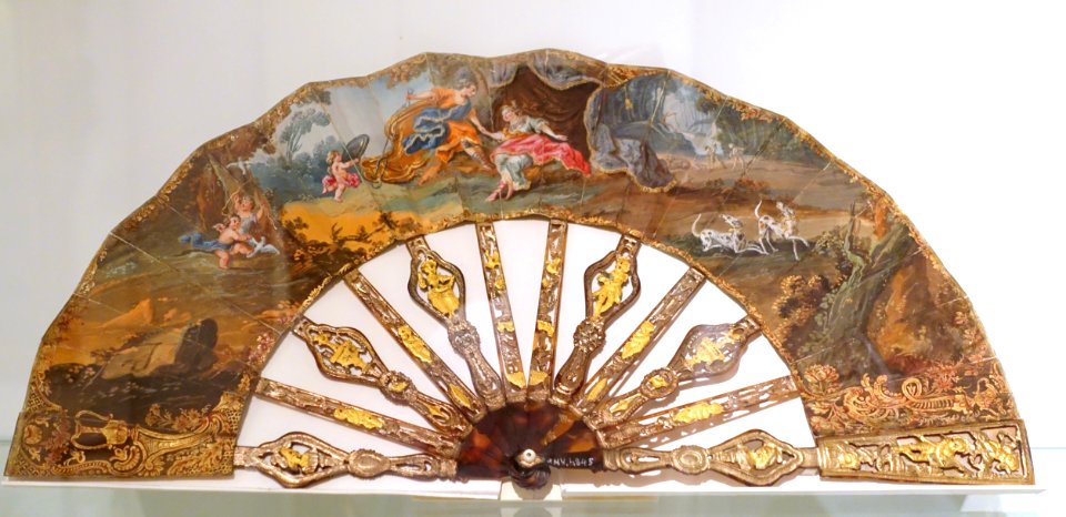 Fan, unidentified - Museo Nacional de Artes Decorativas - Madrid, Spain - DSC08373