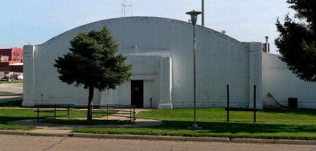 Falls City, Nebraska National Guard Armory from N 1