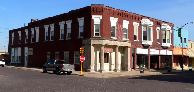 Falls City, Nebraska 16 x Stone SE corner 1