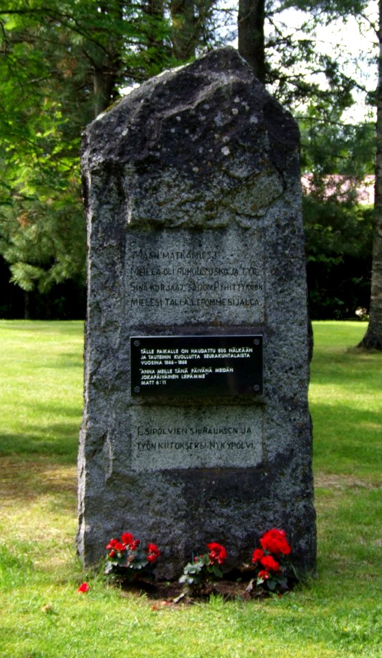 Famine Memorial Piippola 20080701