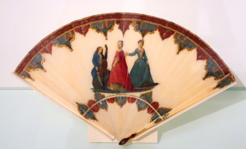 Fan, unidentified - Museo Nacional de Artes Decorativas - Madrid, Spain - DSC08369