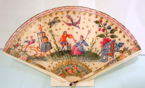 Fan, unidentified - Museo Nacional de Artes Decorativas - Madrid, Spain - DSC08368