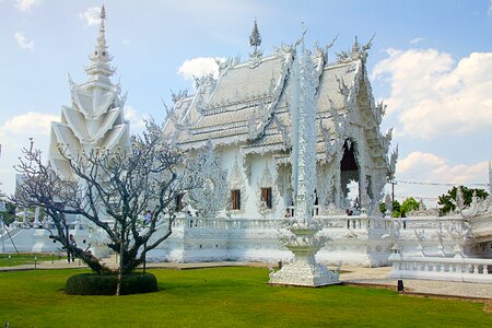 Asia temple north thailand photo