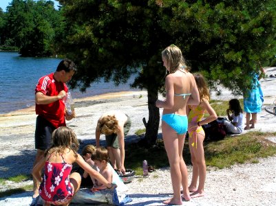 Family Day at Lake Awosting