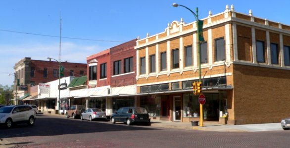 Falls City, Nebraska Stone from 16 face NE 1