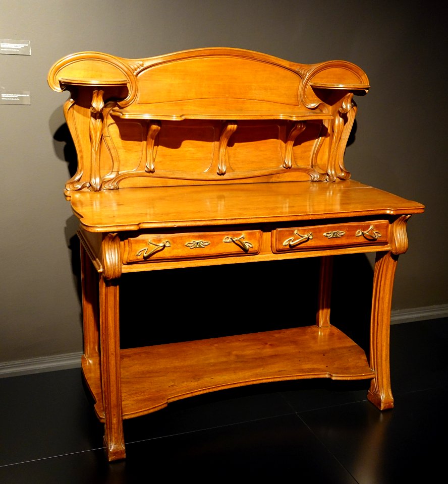 Family dining room pantry, designed by Eugene Gaillard, maker unknown, Paris, 1899-1900 - Bröhan Museum, Berlin - DSC03913