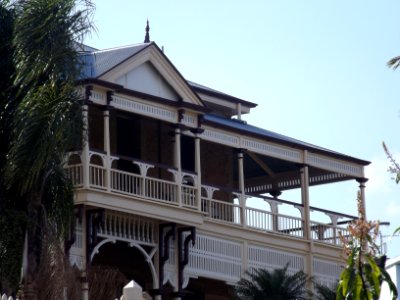 Fairy Knoll verandah, Eastern Heights, Queensland