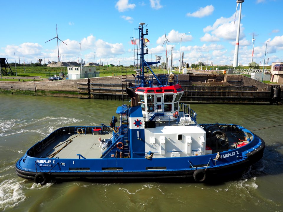Fairplay I (tugboat, 2007) IMO 9365128, Port of Antwerp pic3