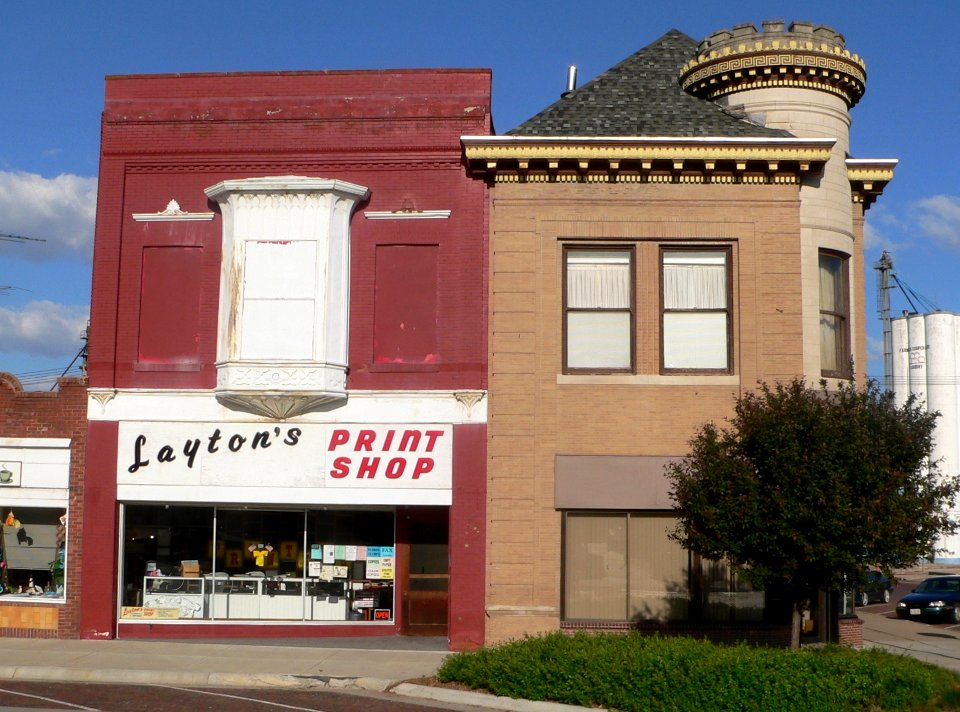 Fairbury, Nebraska 421-425 D Street from E 1