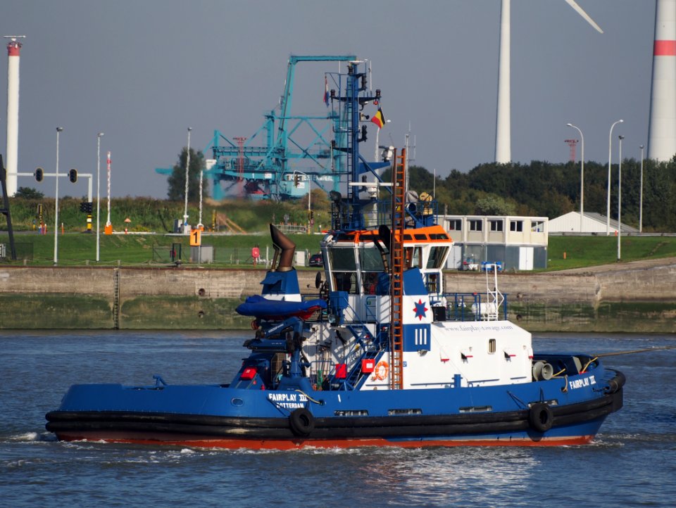 Fairplay III (tugboat, 2007), IMO 9365116 - Callsign PHKI, Port of Antwerp, pic2