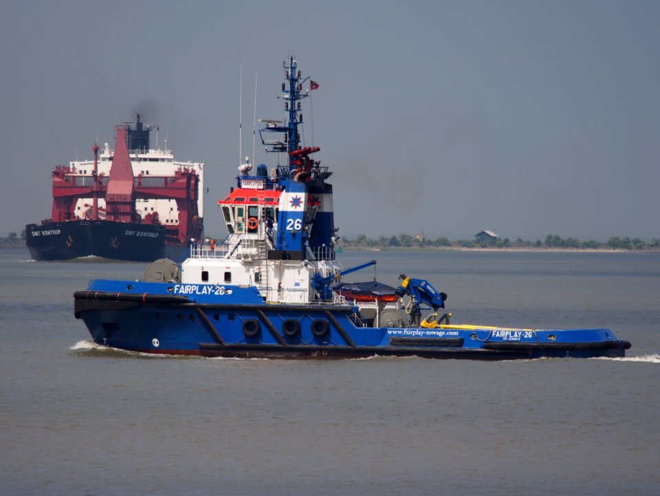 Fairplay-26 - IMO 9211004, Port of Antwerp