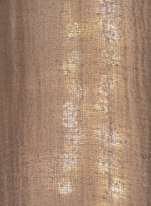 Fairy lights behind a curtain