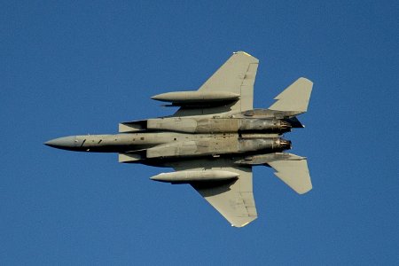 F-15C Takeoff Tyndall AFB February 2014