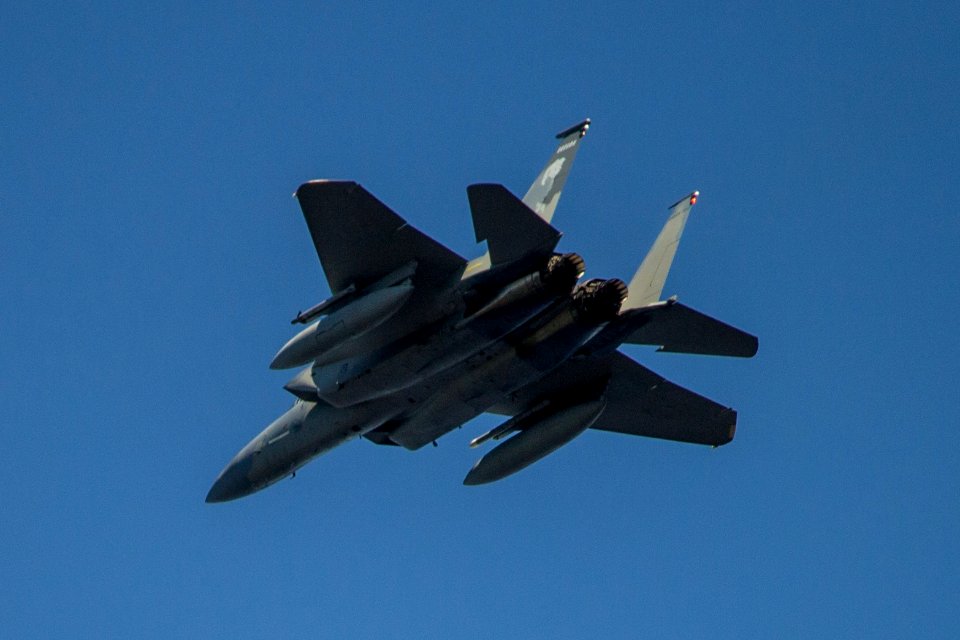 F-15C Takeoff Tyndall AFB March 2014 01