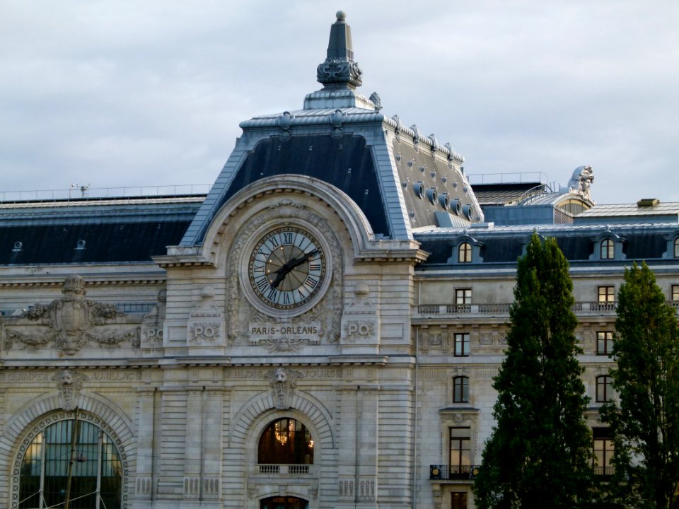 Façade et horloge du Musée d'Orsay