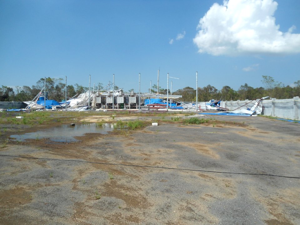 Factory damaged by Typhoon Rammasun (2014) in Hainan - 01