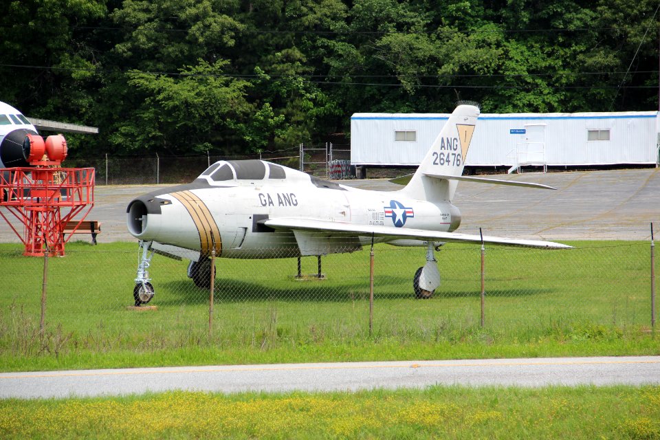 F-84F Marietta Museum Aviation Wing, April 2017