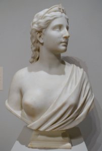 Faith by Hiram Powers, c. 1866-1867, marble - Dallas Museum of Art - DSC04812