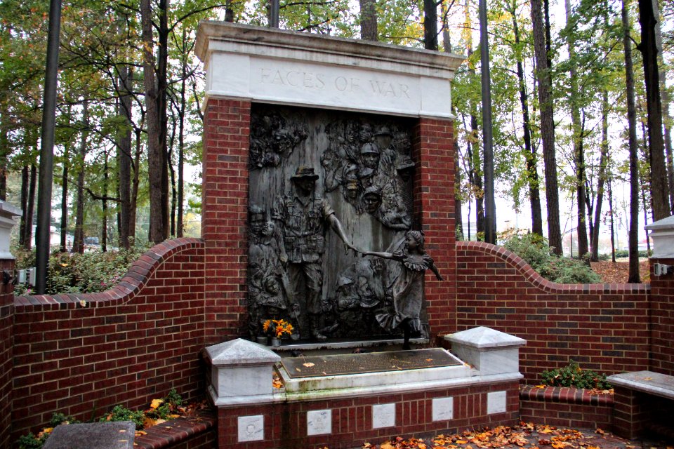 Faces of War Memorial, Roswell, GA Nov 2017