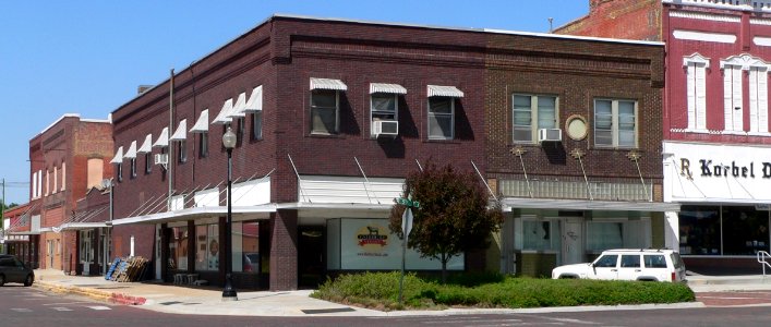 Fairbury, Nebraska 5th and D NE corner
