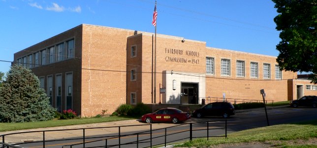 Fairbury, Nebraska school gymnasium 1