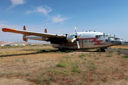 Fairchild C-119L at the Museum of Flight and Aerial Firefighting in Greybull, Wyoming