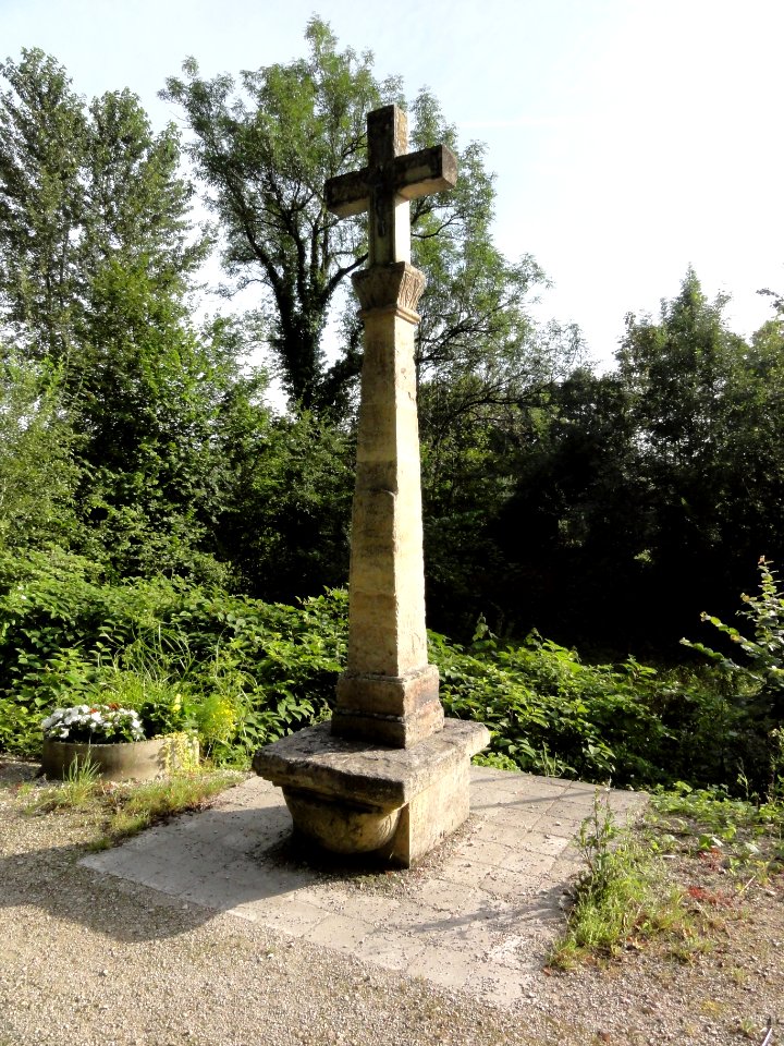 Fains-Véel (Meuse) Fains-les-Sources croix de chemin