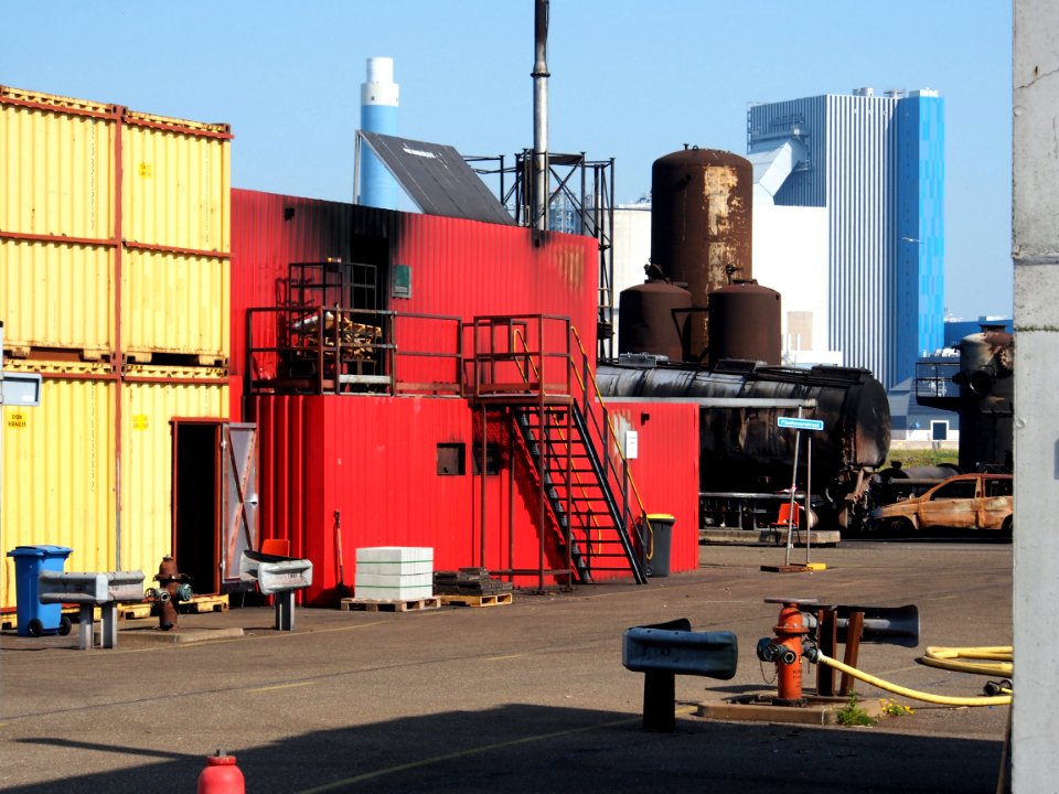 Falck fire fighting, Port of Rotterdam pic2