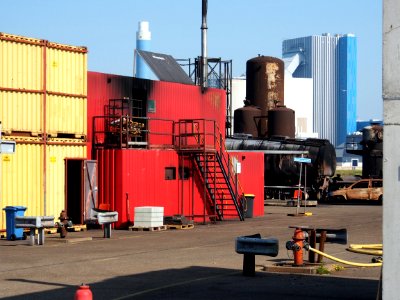 Falck fire fighting, Port of Rotterdam pic2