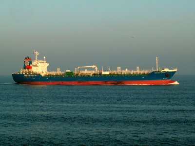 Fairchem Steed IMO 9311256 approaching Port of Rotterdam, Holland 09-Jan-2006