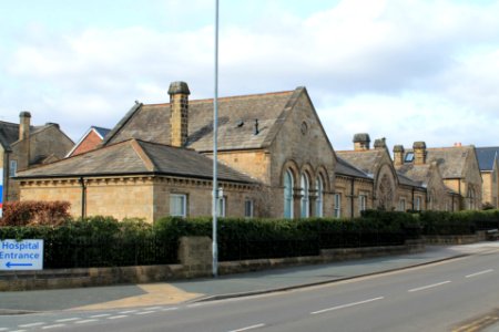 Entrance Block And Casual Wards At Wharfedale General Hospital