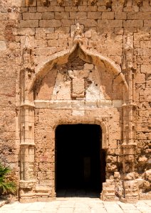 Entrance, Torre de l'Homenaje, Alcazaba, Almeria, Spain photo