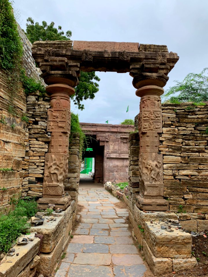 Entrance, Navabrahma temples site, Alampur, Telangana - 01