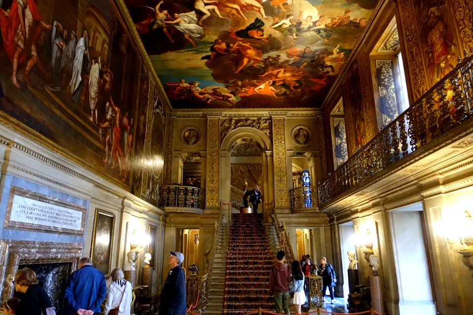 Entrance Hall, Chatsworth House - Derbyshire, England - DSC02985