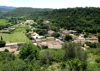Entrechaux Vue d'ensemble 10