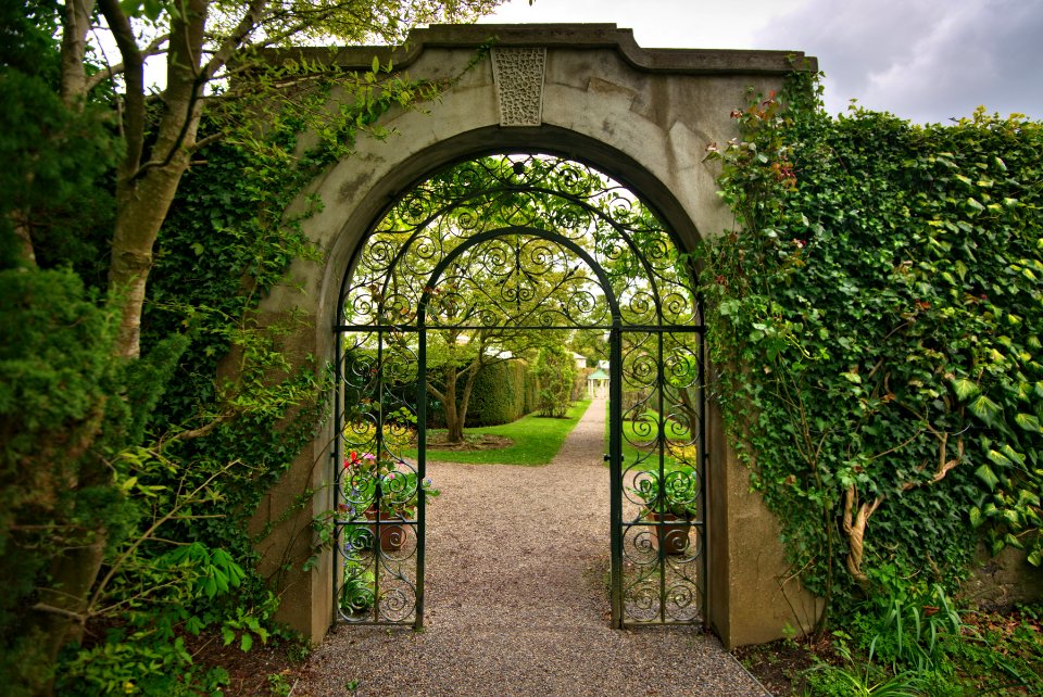 Entrance to Walled Garden at Farmleigh