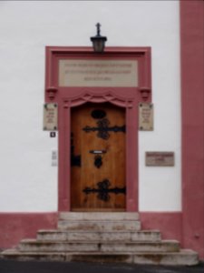 Entrance Martin-Luther-Gymnasium Eisenach