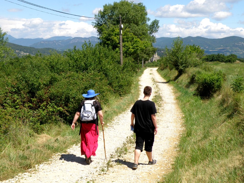 Entrechaux Plateau de Talès 1
