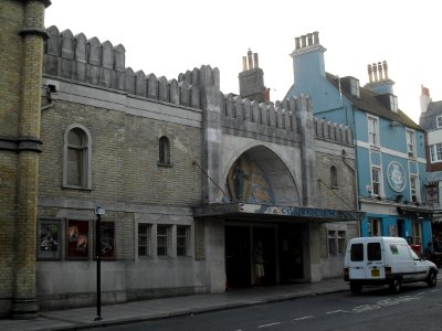 Entrance Wing of the Corn Exchange, Church Street, North Laine, Brighton (NHLE Code 1380399) (September 2010) (1)